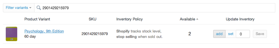 Shopify Example